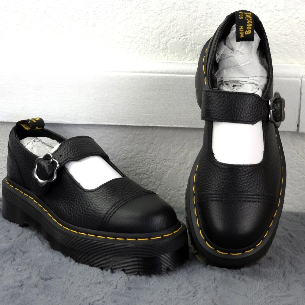 Dr Martens Addina Flower Mary Janes New In Box